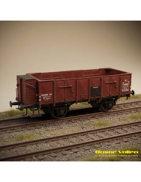 REE Modèles WB825 - Tombereau OCEM 19 PLM avec guérite HO | Basar Valira Trens