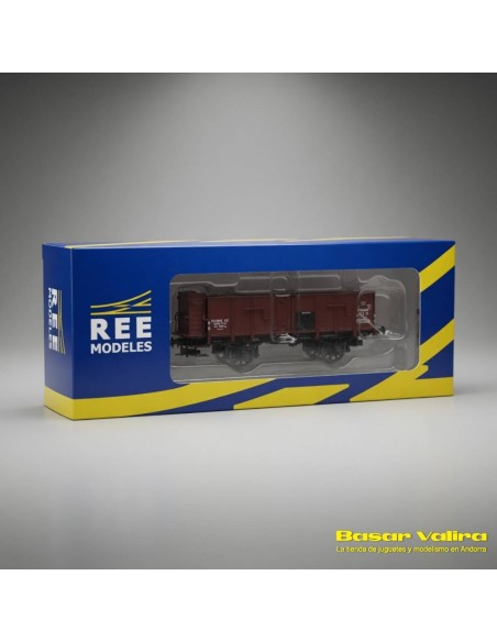 REE Modèles WB825 - Tombereau OCEM 19 PLM avec guérite HO | Basar Valira Trens