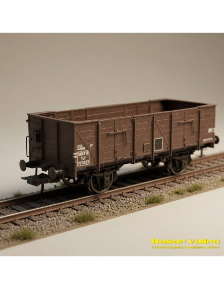 REE Modèles WB830 - Tombereau OCEM 19 Twf 770623 SNCF HO | Basar Valira Trens