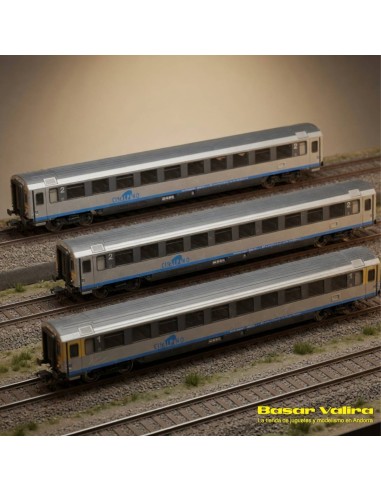 Roco 6200033 - Set 3 Cotxes EuroCity Cisalpino HO | Basar Valira Trens