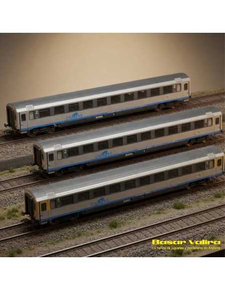 Roco 6200033 - Set 3 Cotxes EuroCity Cisalpino HO | Basar Valira Trens