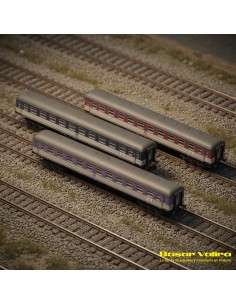 Märklin 87402 - Set vagones Pop Cars DB Época IV Escala Z | Basar Valira Trens