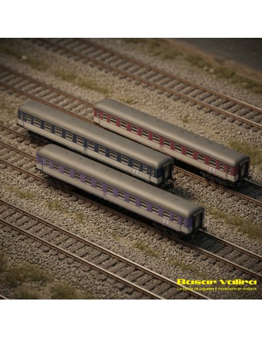 Märklin 87402 - Pop Cars DB Epoch IV Coach Set Z Scale | Basar Valira Trens