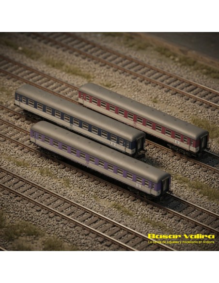 Märklin 87402 - Set vagons Pop Cars DB Època IV Escala Z | Basar Valira Trens