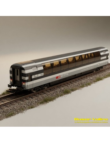 Märklin 87661 - EuroCity Apm 1st Class Panoramic Coach SBB Z Scale | Basar Valira Trens