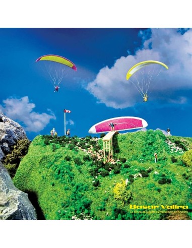 Comprar Parapentistas al Vuelo Faller — Escena Aérea