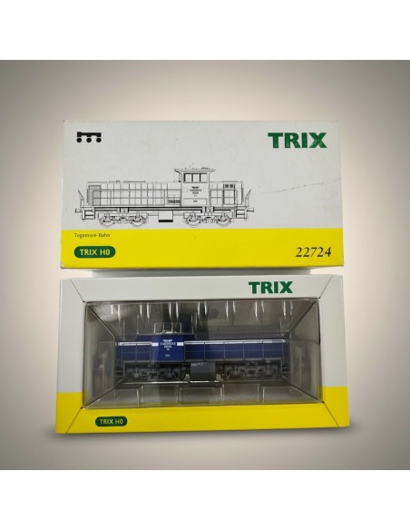Trix 22724 - Locomotive diesel MaK G 1206 Tegernseebahn HO | Basar Valira Trens