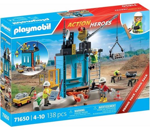 Construction and Playmobil
